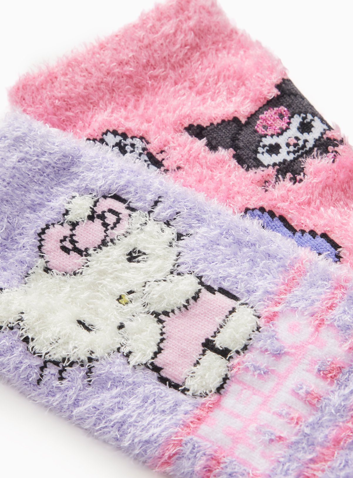 Hello Kitty Cosy Socks 2 Pack 12.5-3.5 - Image 2 thumbnail